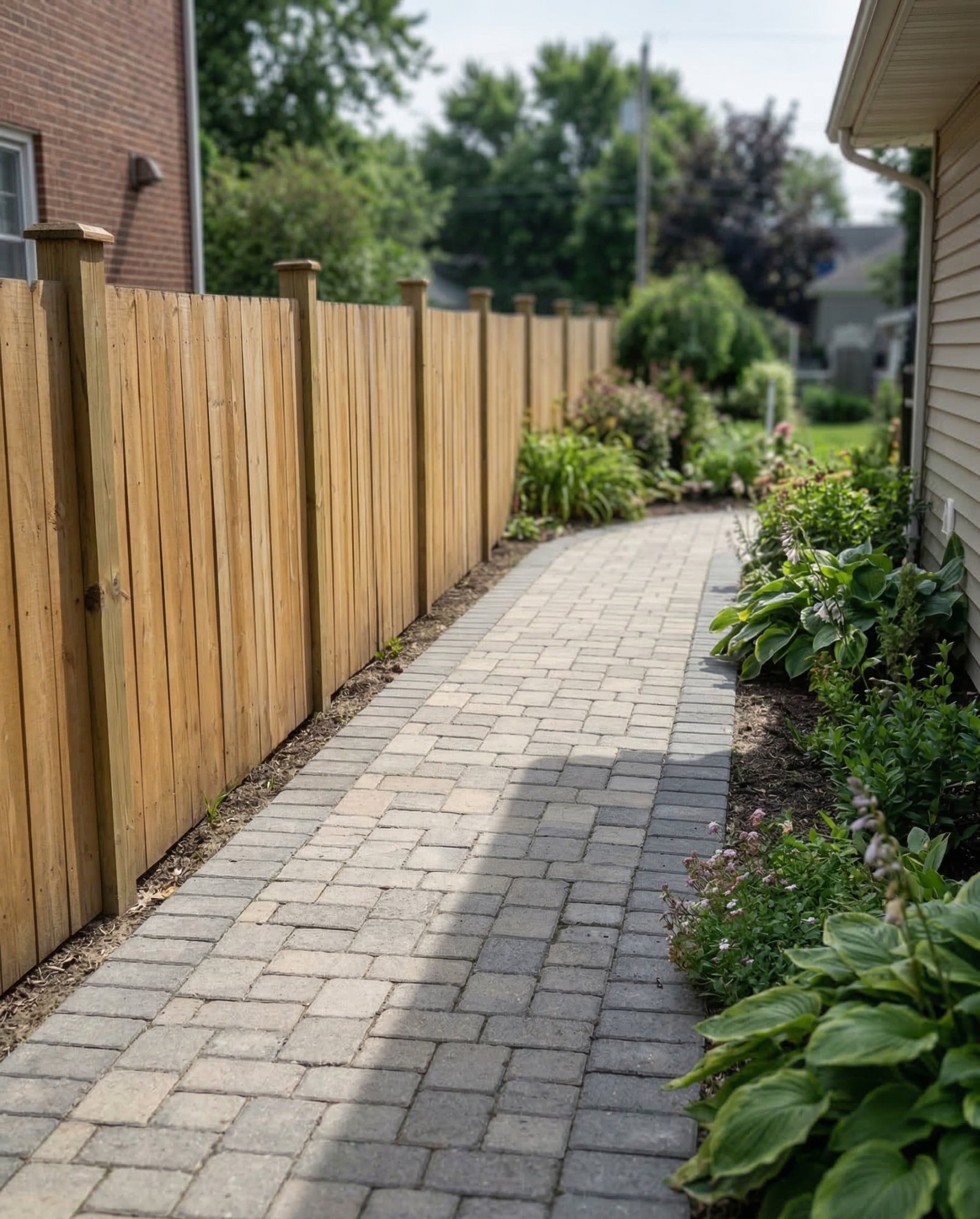 Paver walkway